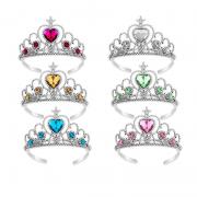 COOLBEE Dress Up Toy Tiaras Crown Set Princess Costume Party Accessories (6 Colour)